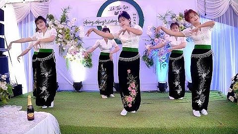 MÚA THÁI - XUÂN TÂY BẮC CỰC ĐẸP CỦA NHÓM MÚA BAN MAI | MỪNG TÂN GIA ANH CHỊ HÙNG CHUNG