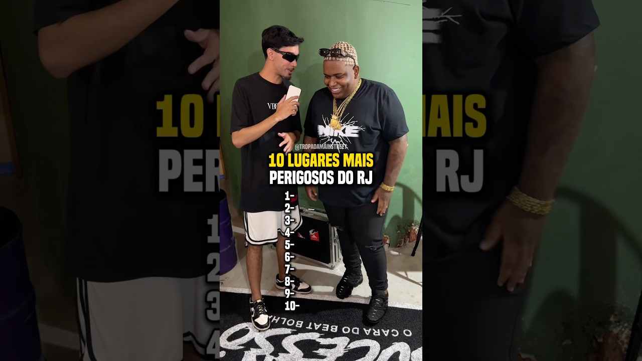 10 lugares mais perigosos do RJ com Ramon Sucesso