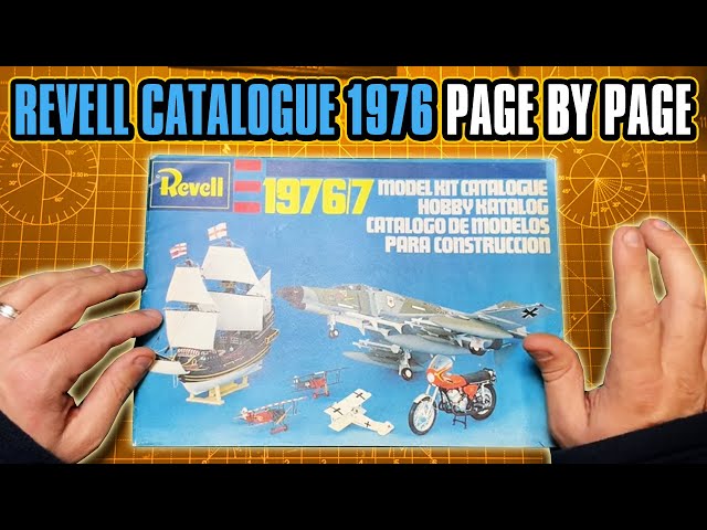 Revell Scale Model Kit 1976 Catalogue Page by Page HD - YouTube