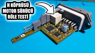 H Köprüsü 8 Pinli Motor Rölesi Nasıl Test Ediliyor? Cam Kontrol Modülü Tamiri