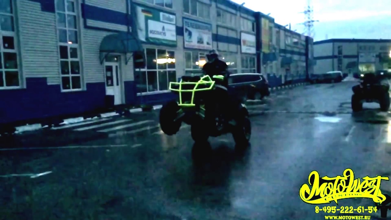 Stels Guepard на задних колесах