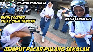 JEMPUT PACAR PULANG SEKOLAH MAKIN CANTIK AJA 🥰