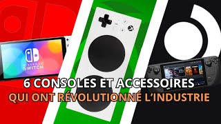 6 CONSOLES ET ACCESSOIRES QUI RÉVOLUTIONNÉ L’INDUSTRIE !