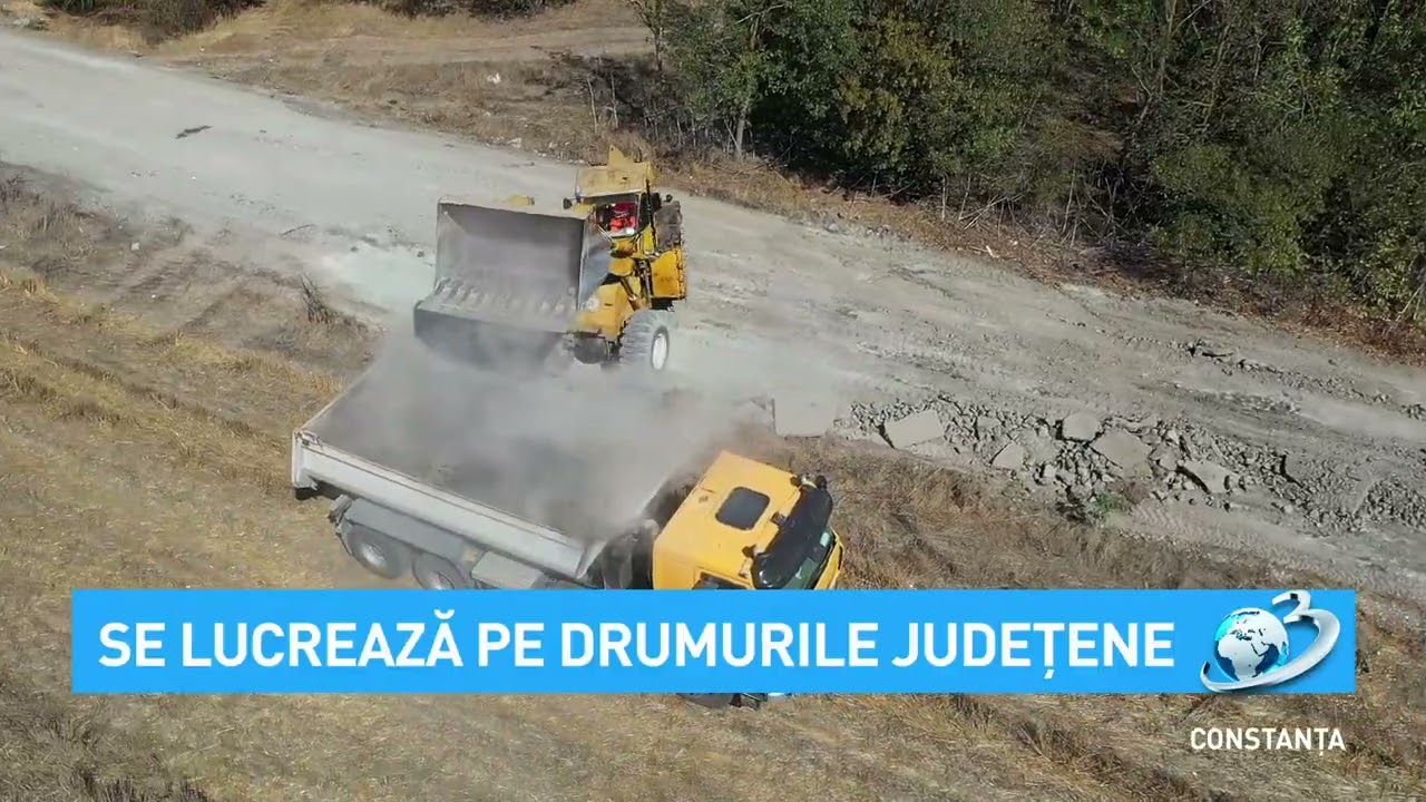 „Drumuri Județene Constanța”: lucrări în săptămâna 02-09 octombrie 2023.