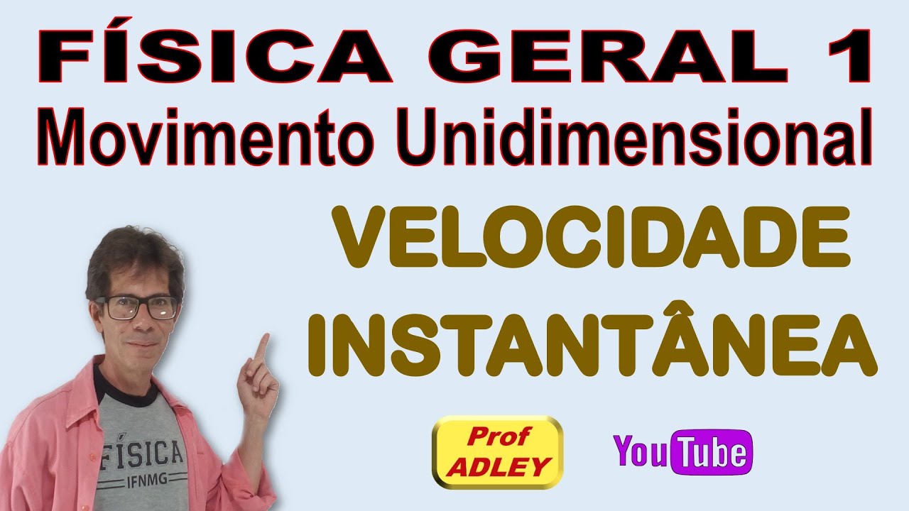 FG1 - VELOCIDADE INSTANTÂNEA