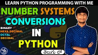 Type Conversions in Python in Telugu || Python Programming Tutorials in Telugu || SA Freshers Adda