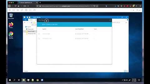 EARTH 408: Working with files in Amazon Appstream
