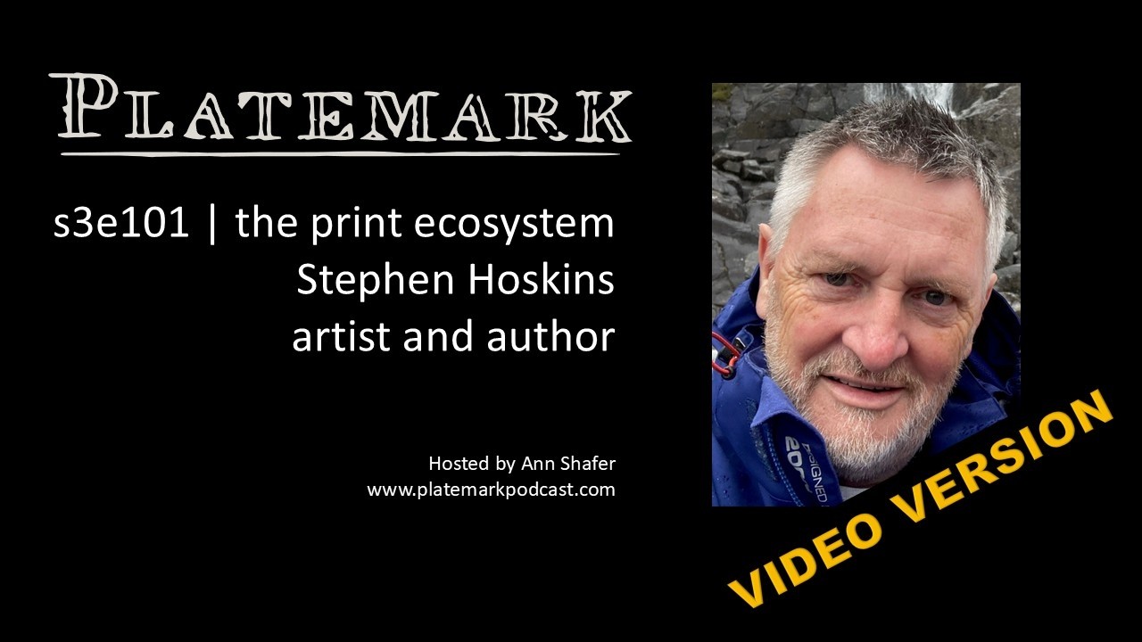 s3e101 the science and art of ink with Stephen Hoskins