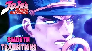 4 Minutes and 22 Seconds of smooth JoJo transitions...
