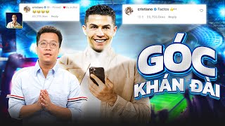 GÓC KHÁN ĐÀI: KHI RONALDO BÀY TỎ CẢM XÚC TRÊN MẠNG XÃ HỘI VỀ QBV CỦA MESSI