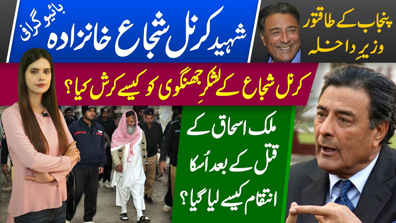 Shuja Khanzada Biography in urdu | How Shuja Khanzada treated Malik Ishaq & Sippah e Sahaba