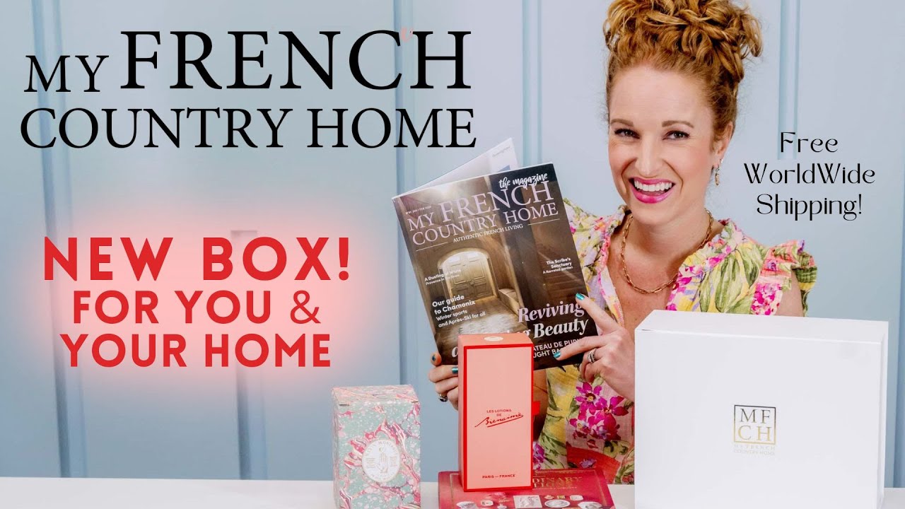 *NEW* My French Country Home Box n. 29 | feat. Marin Montagut | French ...