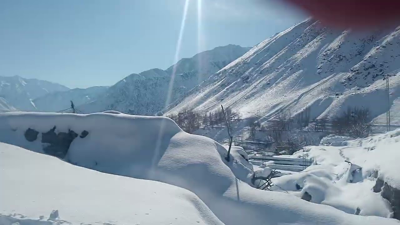Astore valley heavy snowfall 