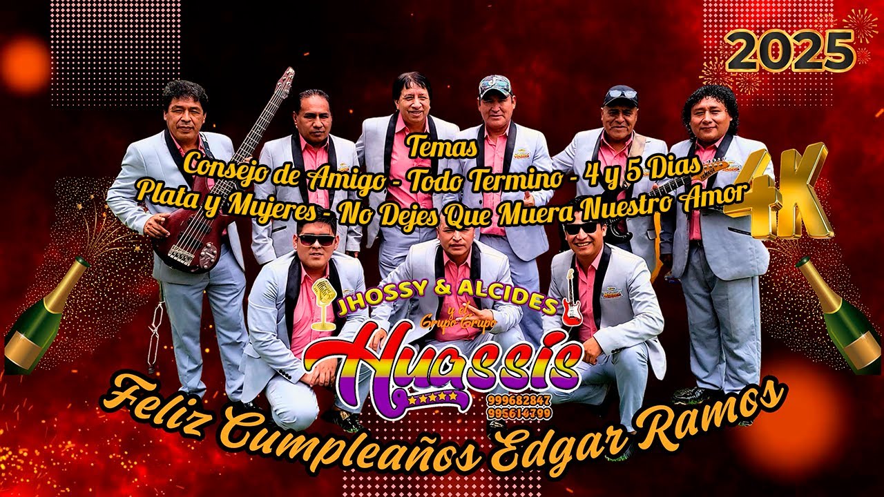 CONSEJO DE AMOR - TODO TERMINO MIX CON JHOSSY Y ALCIDES HUASIS EN LOS 50 AÑOS DE EDGAR RAMOS