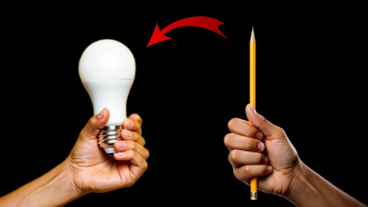 Just Use a Common Pencil and Fix All the LED Lamps in Your Home! How to ...