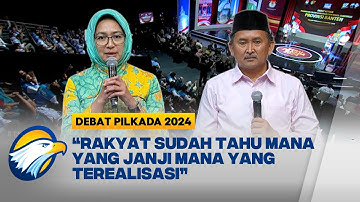 Lengkap! Closing Statement Airin-Ade di Debat Ketiga Pilgub Banten - [DEBAT PILKADA 2024]