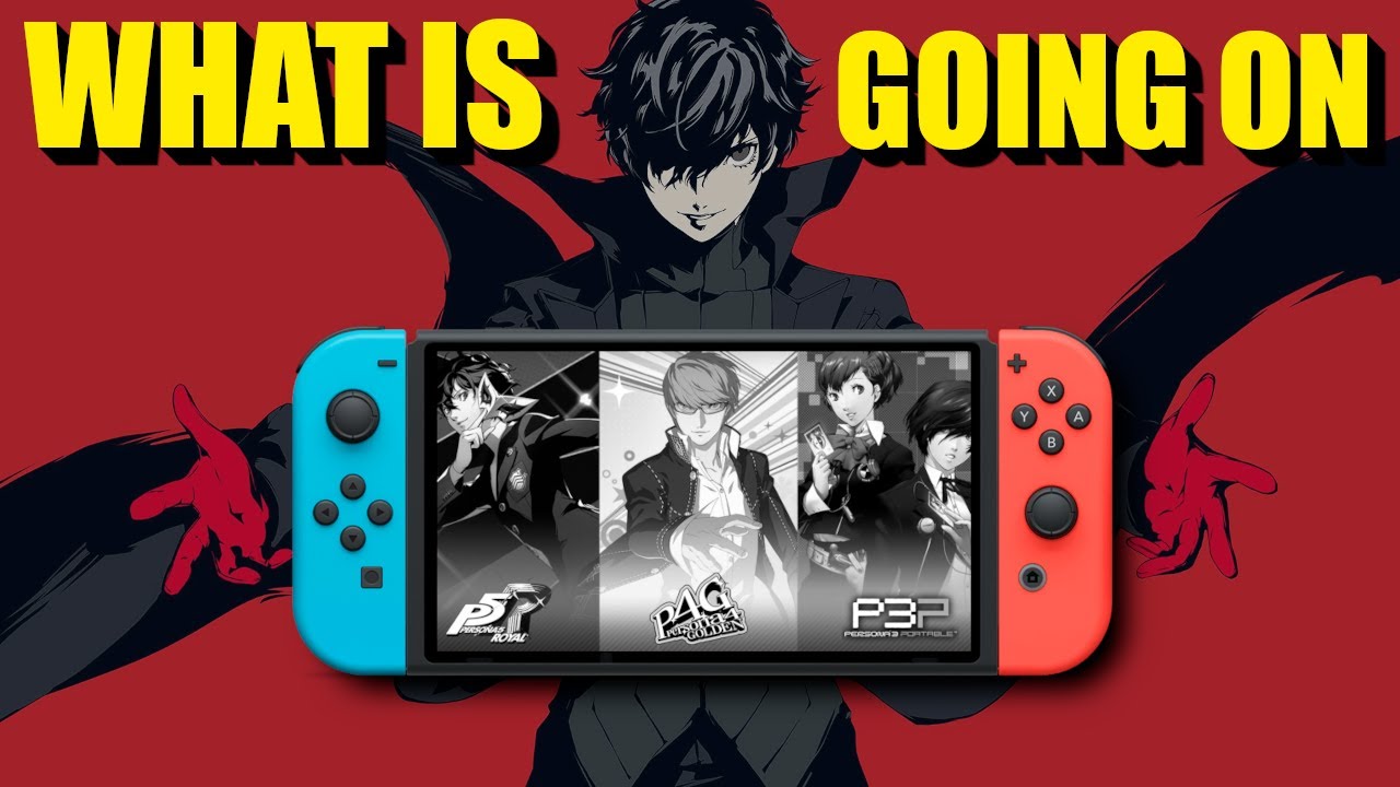 Persona 5 Royal,' '4 Golden' '3 Portable' Coming To Nintendo Switch