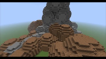 Minecraft SPC World Edit #1 - A Large Mountain!