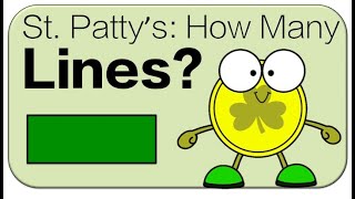 St Patrick's Day: How many sides? Math Brain Break