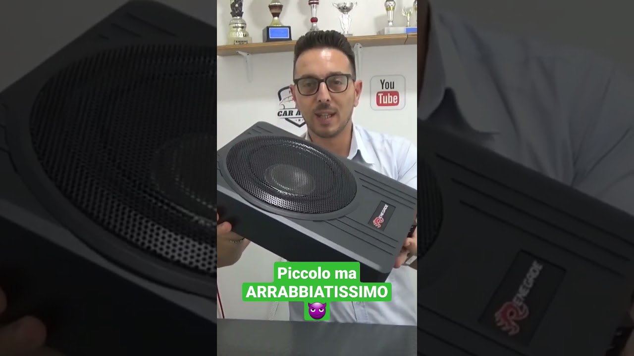 Renegade rs1000a Subwoofer Auto da sotto sedile