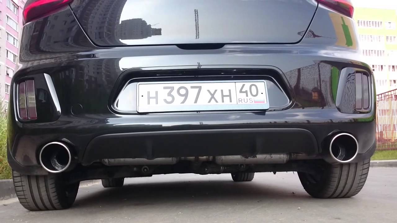 Раздвоенный выхлоп киа сид
