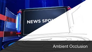 Evening News Bumper (Composition Element and Multipass)