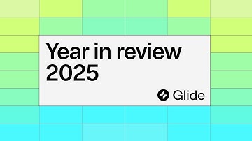 Glide Year in Review 2025