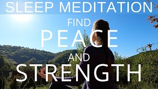 Guided Meditation Find Peace & Strength in Uncertain Times | Sleep Talk Down | Progressive Hypnosis