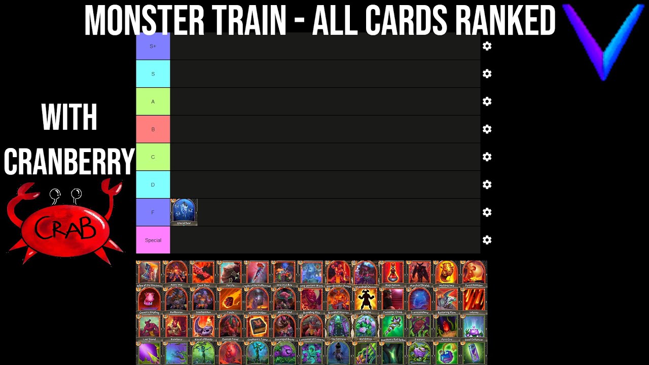 Ranking EVERY Monster Train Card with Cranberry