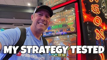I Tried My Slot Strategy Again…Dragon Link BIG WIN!
