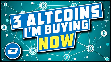 3 Altcoins I'm Buying Right Now For 10x Gains