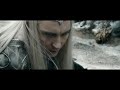 Final battle elves men and dwarves vs orcs  epic scene from the hobbit 2014 film