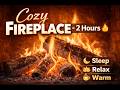 Cozy Fireplace 4K Crackling Fire Sounds For Sleep Relaxation صوت المدفأة للنوم العميق Cozy Fireplace 4K Crackling Fire Sounds For Sleep Relaxation صوت المدفأة للنوم العميق
