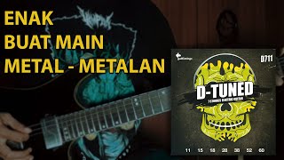 Cek Sound Senar Gitar Gallistrings D-Tuned D711 Cocok Dan Enak Untuk Main Metal - Metalan