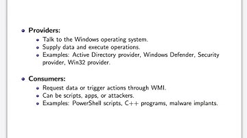 Understanding Windows Management Instrumentation