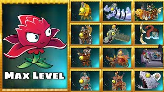 Red Stinger Max Level Vs. All Zomboss International / Plants Vs. Zombies 2