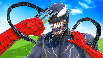 Impaling VENOM with Wolverine Claws - Bonelab VR Mods