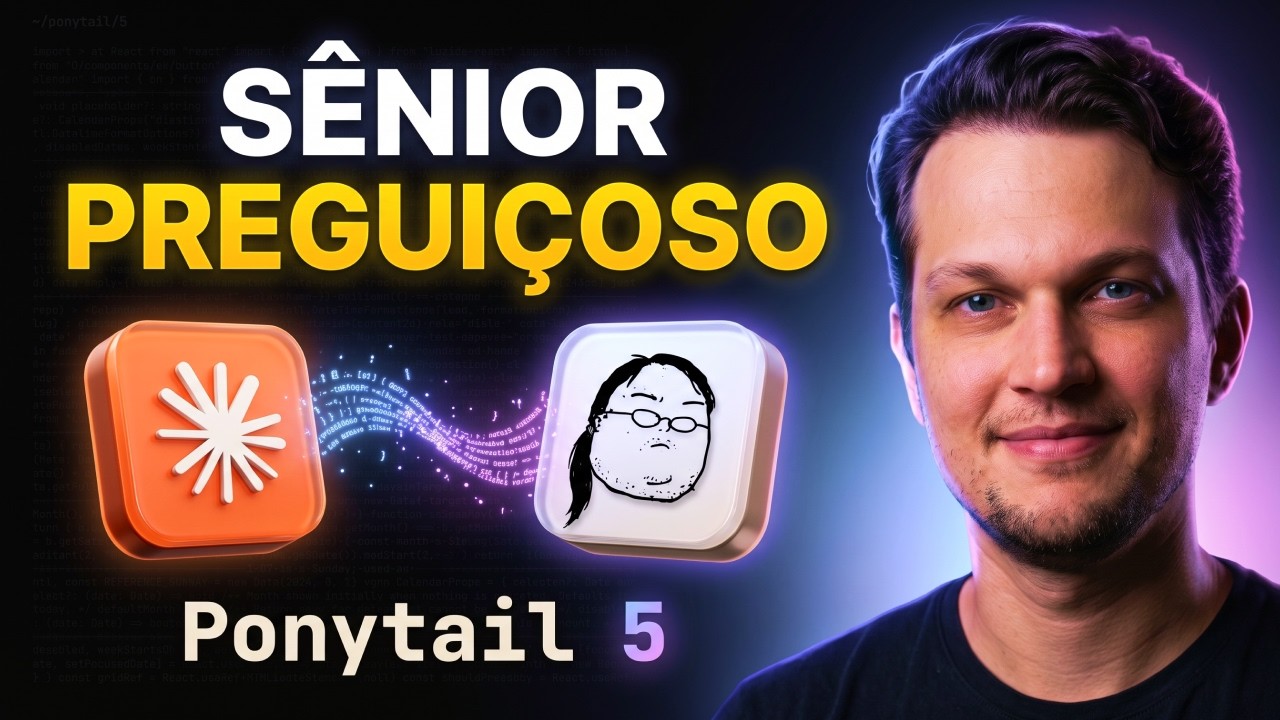Ponytail 5 é ABSURDO! O Claude Code escreve metade do código e gasta MUITO menos