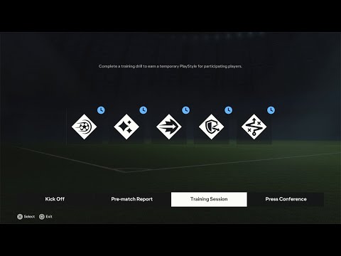 EA SPORTS FC 24 - Career Deep Dive Pitch Notes - Match Ready Training
