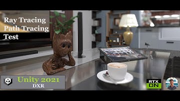 UNITY 2021 HDRP Interior Scene- Ray Tracing & Path Tracing Full Demo