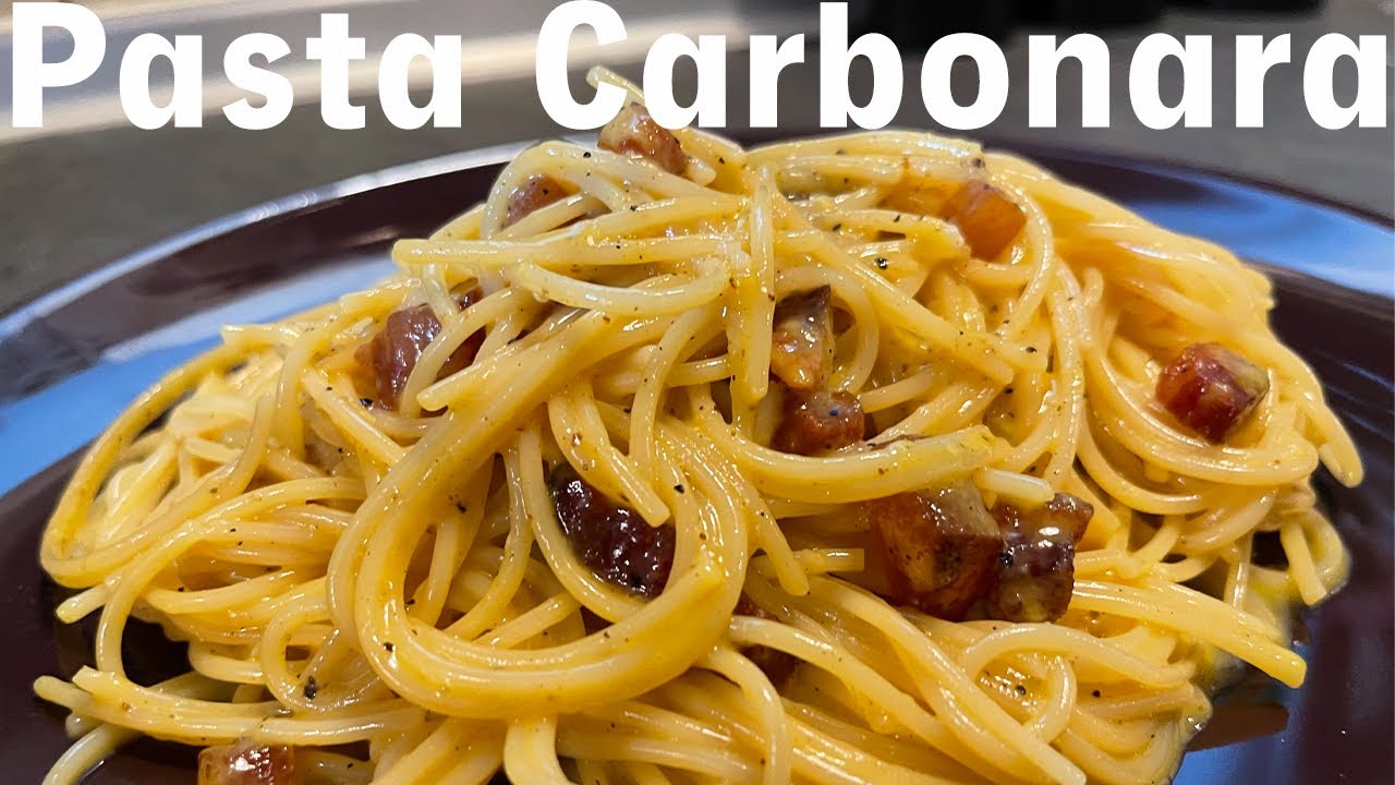 FOOLPROOF PASTA CARBONARA RECIPE