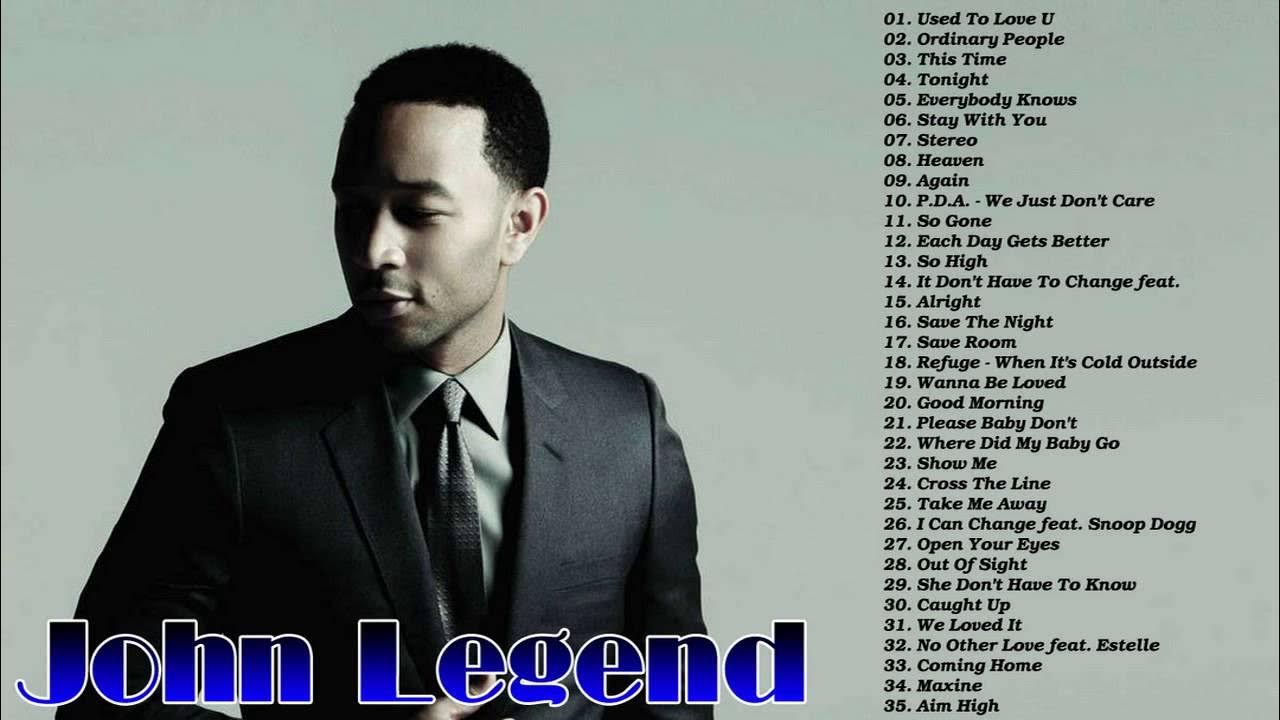 John Legend used to Love u. John Legend Tonight. Песни легенды времени