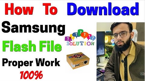 How To Download Samsung Flash File - Check Code Right Binary Download Flash File
