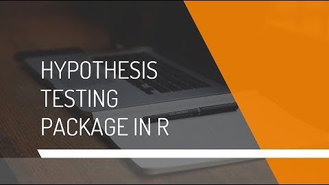 Hypothesis Testing Package in R