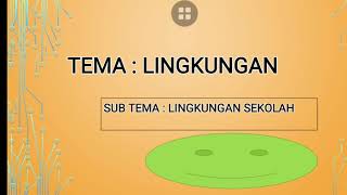 MENGENAL BENDA / MAINAN DIHALAMAN SEKOLAH
