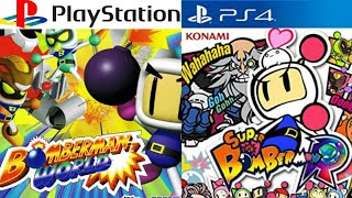 All Bomberman Games on Playstation