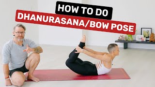 How To Do Bow Pose / Dhanurasana