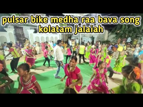 pulsar bike medha ranu bava song kolatam jalaiah call me :- 9542439970 ...