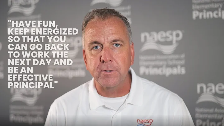 Wellness tips from NAESP President Dave Steckler
