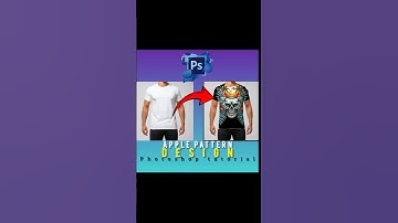 How to apply pattern design to clothes in Photoshop #shortsfeed #shortsviral #foryou #viralvideo